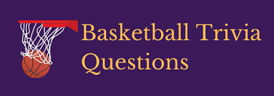 Header image for a page of basketball trivia questions and answers.