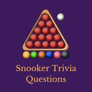 Featured image for a page of snooker trivia questions and answers.