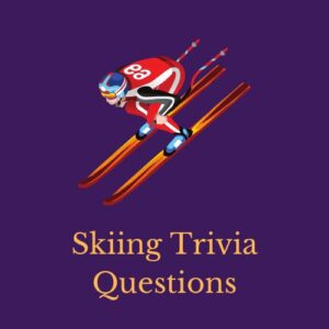 Featured image for a page of skiing trivia questions and answers.